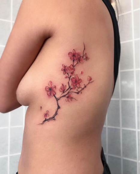 tattoos cherry blossom