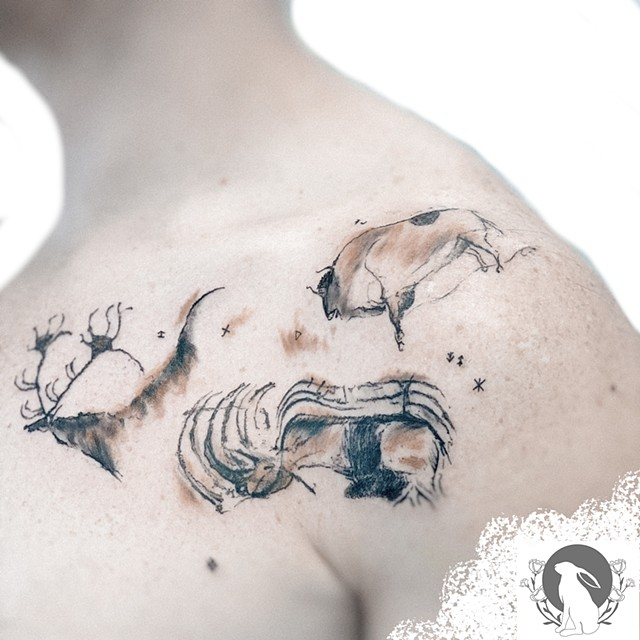 Tattoo Art, anthropology, Tribal, tattoo Artist, tribe, gray Wolf, Tiger,  Tattoo, big Cats, idea | Anyrgb