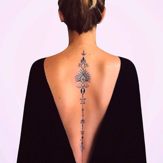 Spine Tattoos That Showcase the Powerful Beauty of the Back