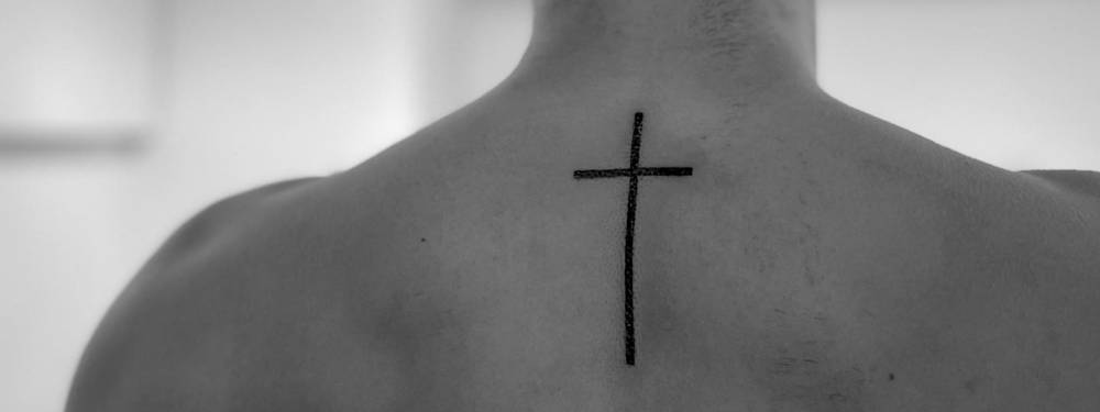 PermaGrafix Tattoo  Healed White Cross I did  Facebook