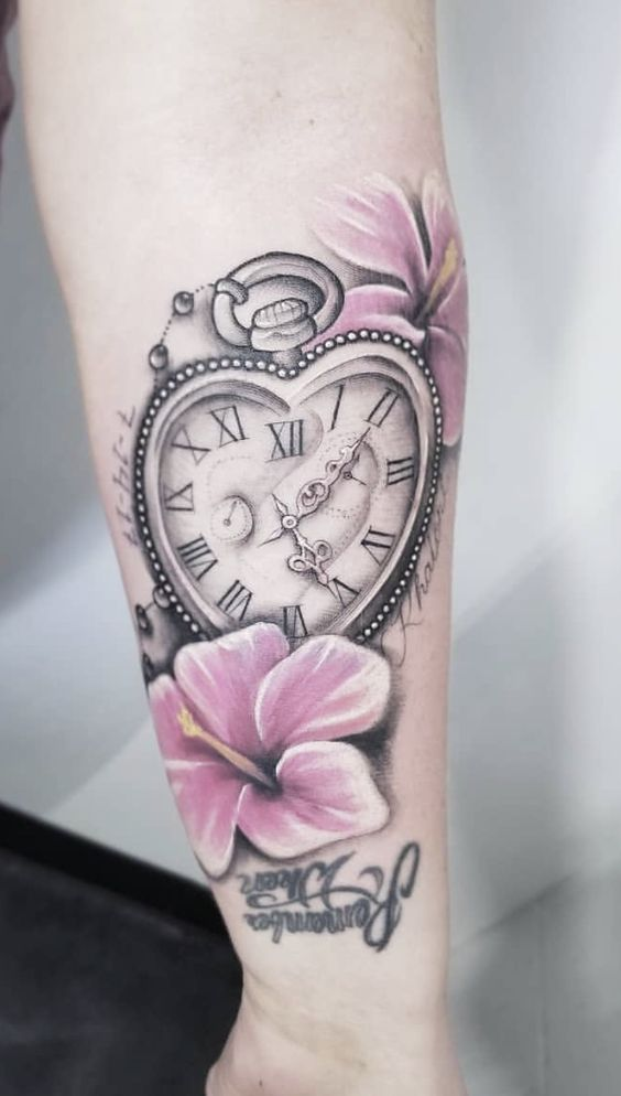 11 Rose and Clock Tattoo Ideas That Will Blow Your Mind  alexie