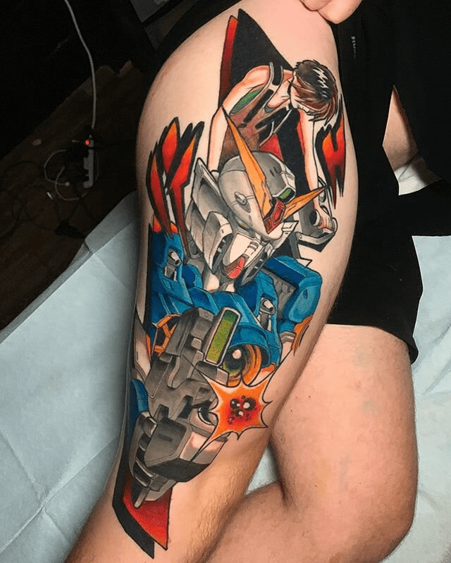 14 Gundam tattoos ideas  gundam tattoos gundam art