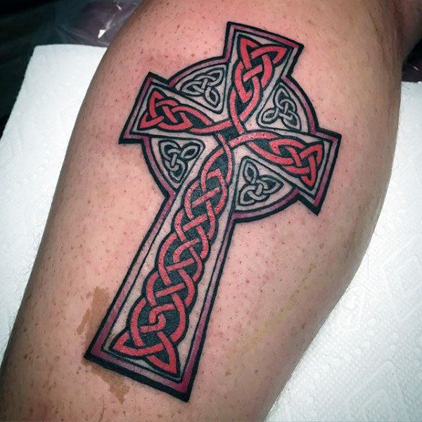Tattoo of cross