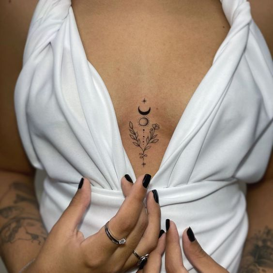 What To Wear When Getting a Sternum Tattoo  AuthorityTattoo