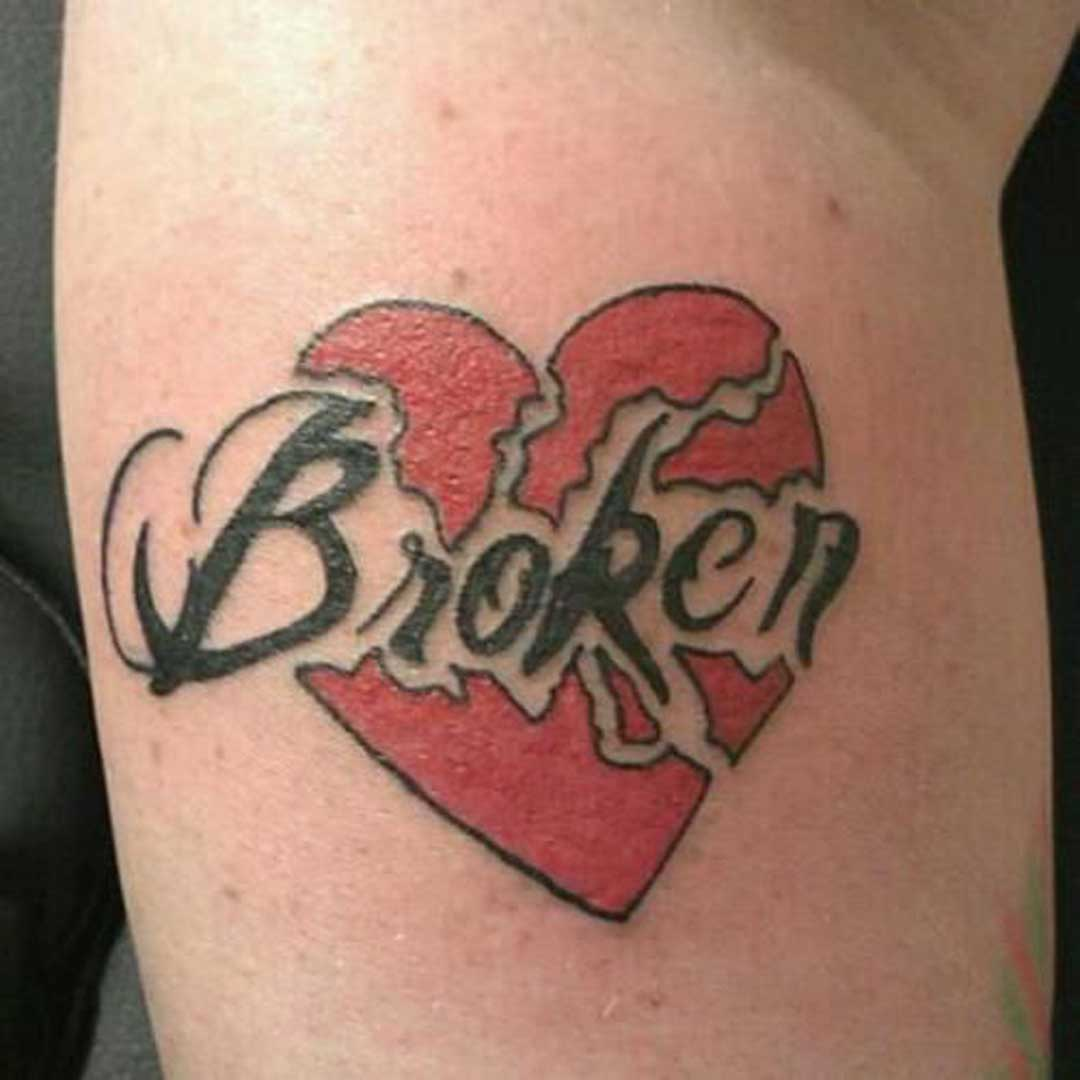 Tattoo of hearts