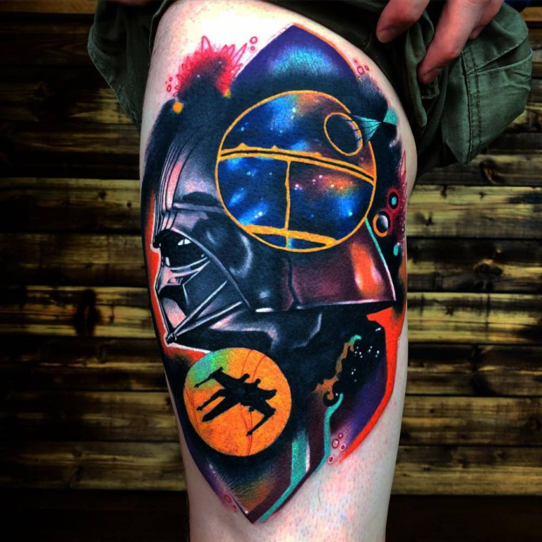 Tattoo of Star Wars
