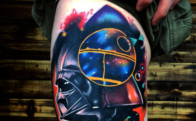 Tattoo of Star Wars