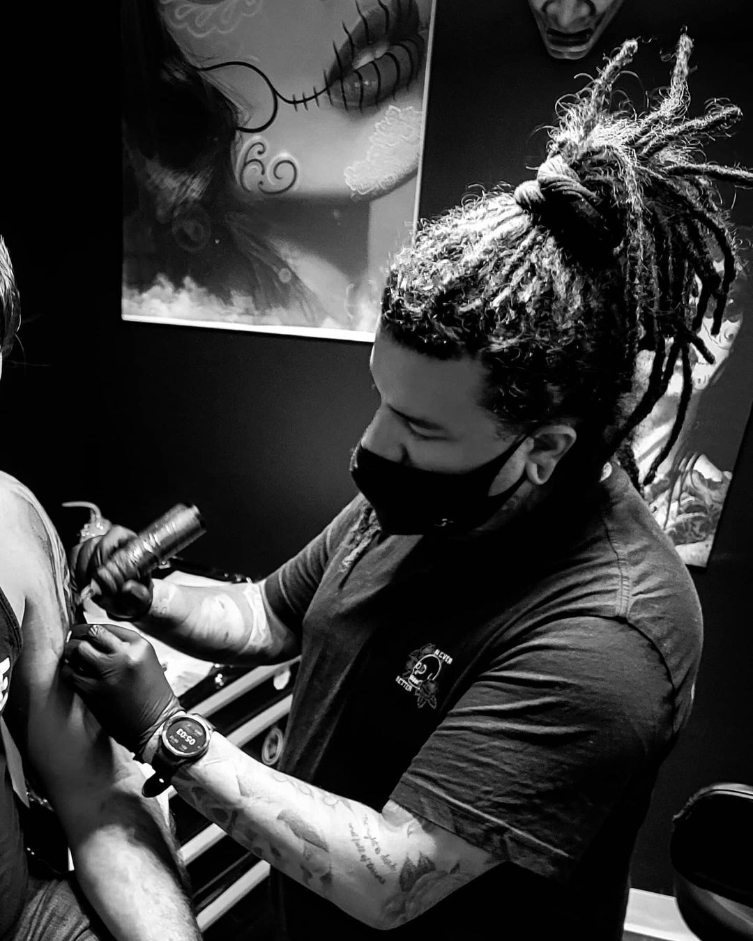 Christopher Li tattoo artist in Chicago