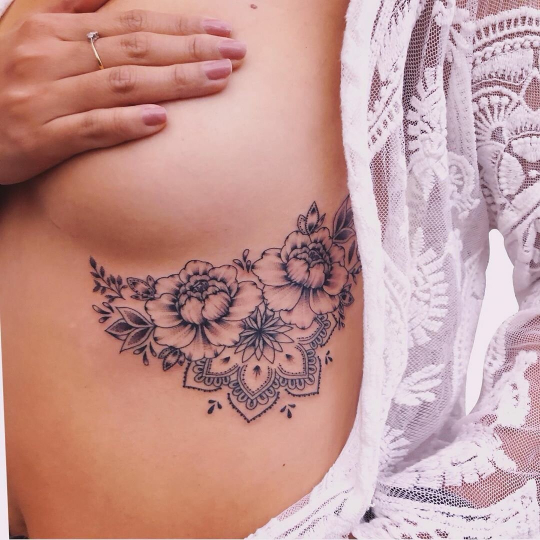 Tattoo Under Breast