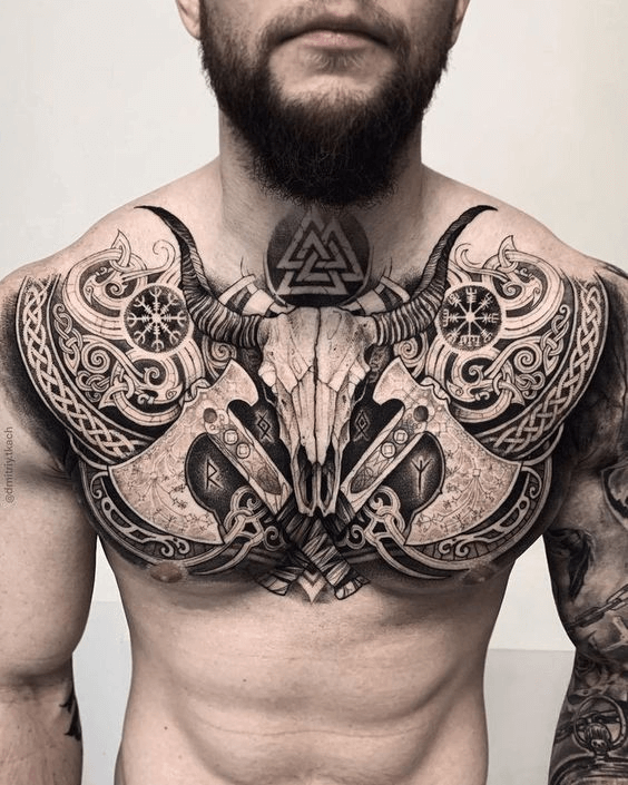 75 Appealing Chest Tattoos For Men  Tattoo Designs  TattoosBagcom