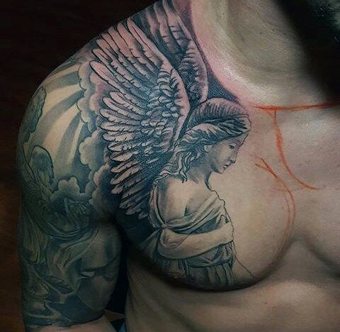Top 50+ Chest Tattoos for Men: Trends in 2023 To Be Inspired