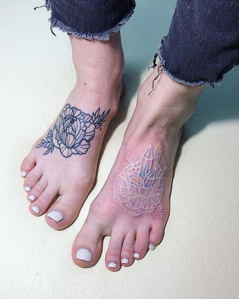 Top 20 Girly Foot Tattoo Ideas For Self