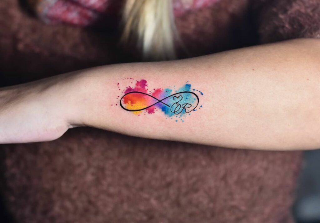 Infinity Tattoos | Best Infinity Tattoo Design Ideas | Infinity with Feather  tattoo