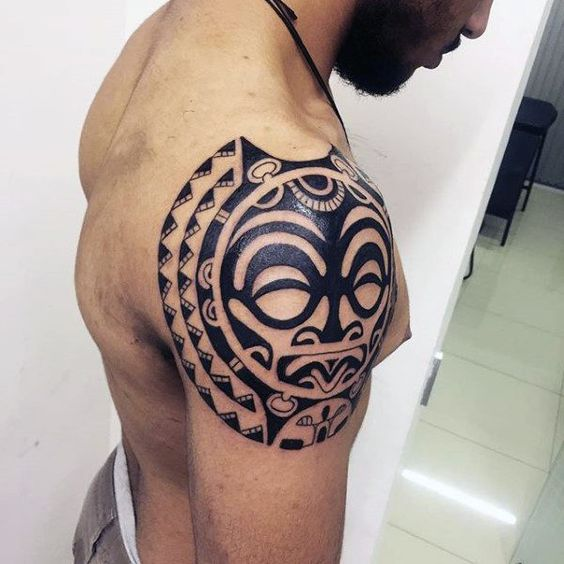 UPDATED 40 Tribal Shoulder Tattoos