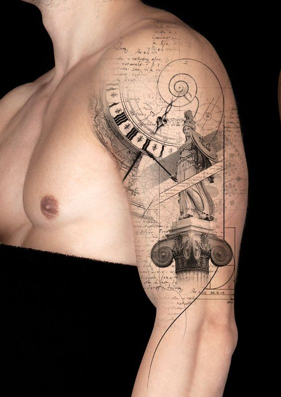 Modern Shoulder Tattoos For Men: 50+ Designs & Their Meanings