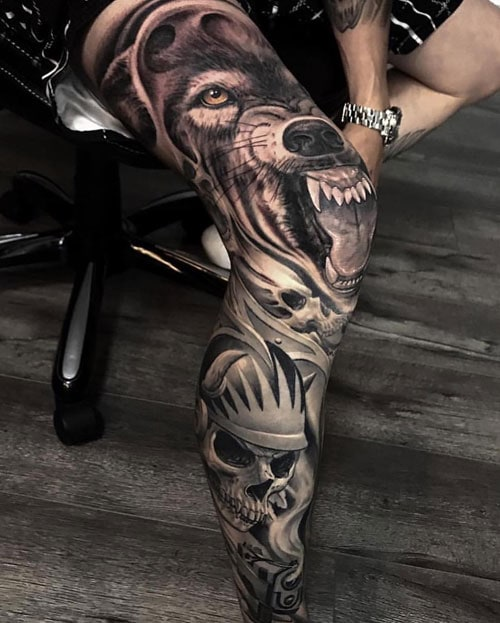 male leg sleeve tattoo ideasTikTok Search