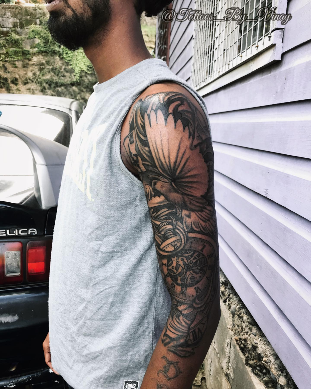 27 Outstanding Black and Gray Tattoo Ideas for Men  Women in 2023