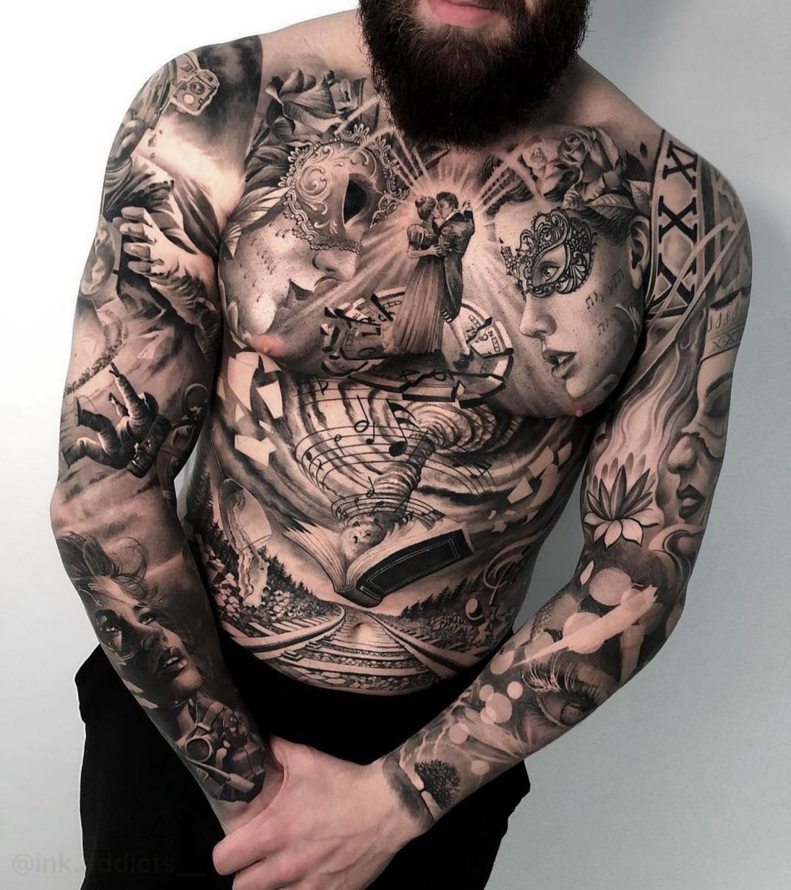 27 Outstanding Black and Gray Tattoo Ideas for Men  Women in 2023