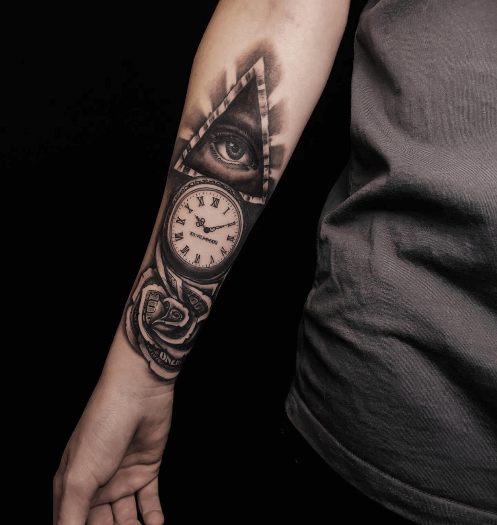 black-and-grey-tattoo