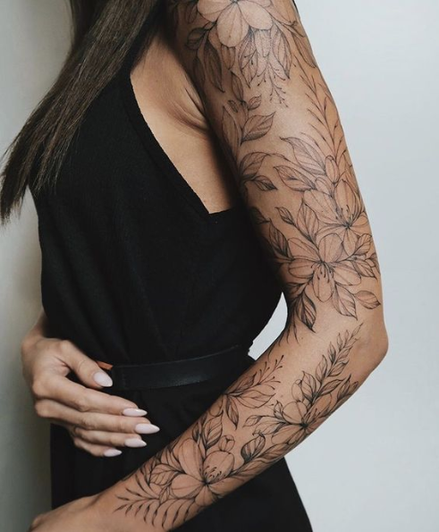 Top 51 Best Different Illustrative Tattoo Styles Of All Time- 2020 →  Tracesofmybody.com → Best Tattoo Ideas