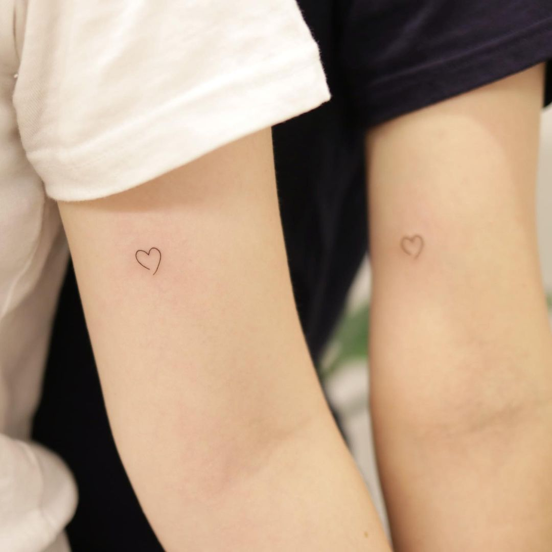 53 Brave Couples Who Chose Matching Wedding Tattoos Instead Of Rings |  Bored Panda