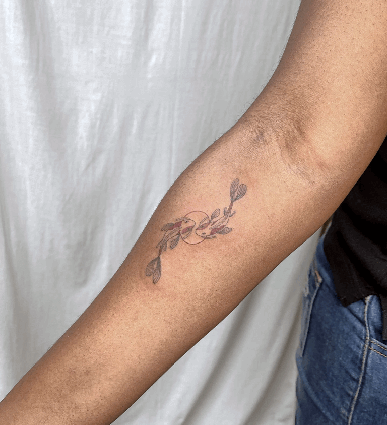 Colors in koi fish tattoos: do they matter?