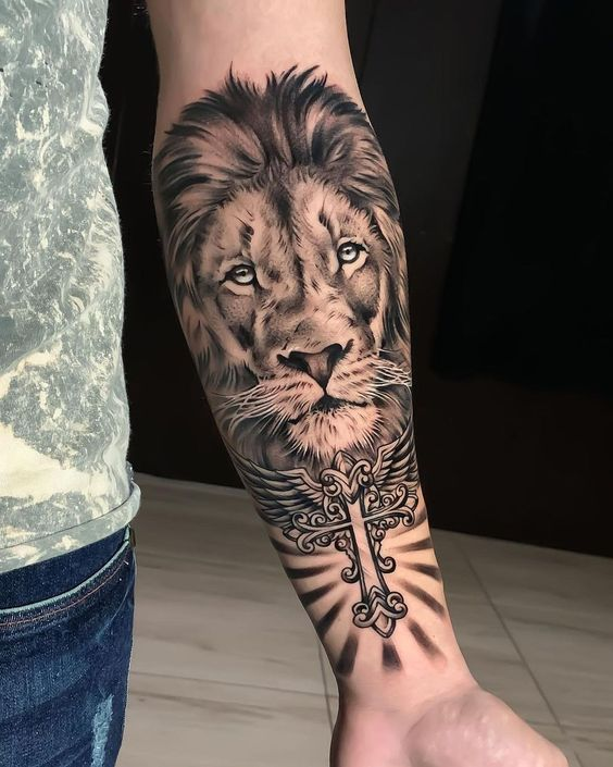 Leão na Mão - Tattoo