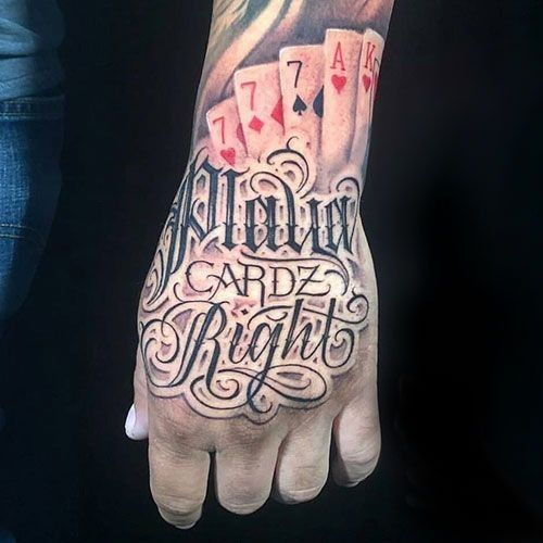 Grande Hand Lettering tattoo at theYoucom