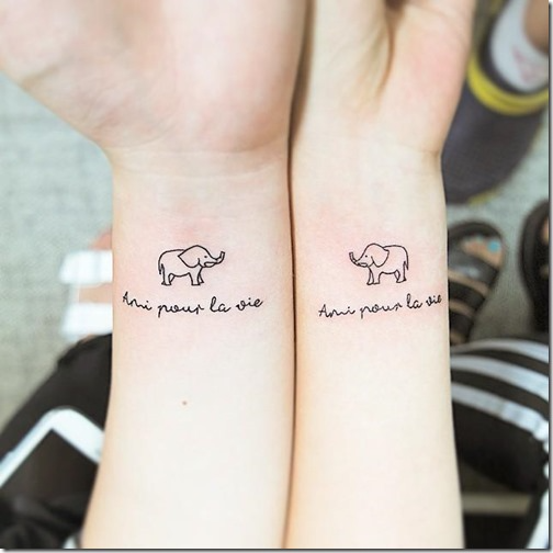 Animal best friend tattoo