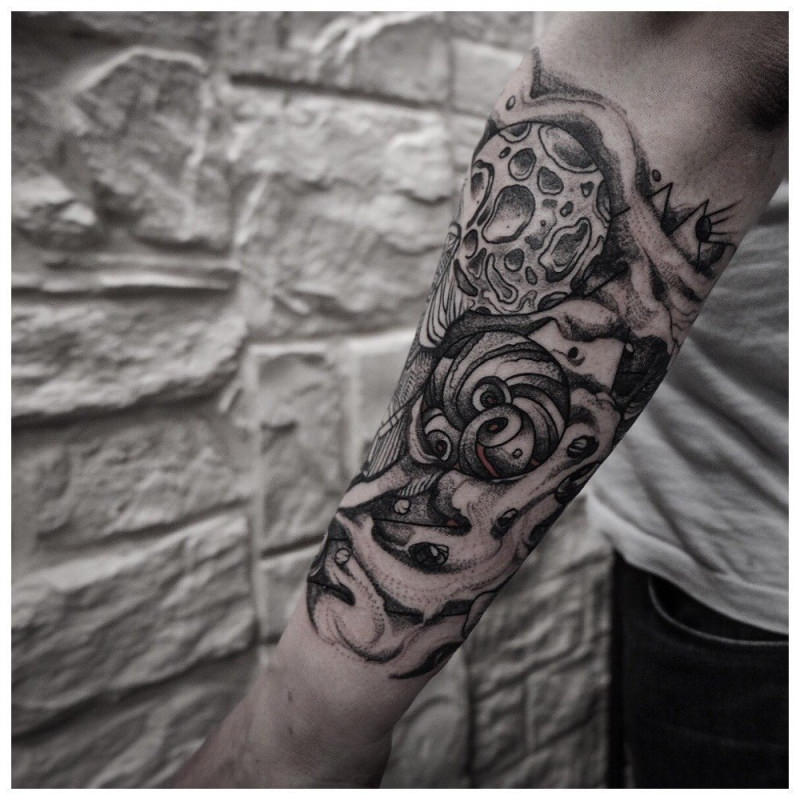 Tattoo uploaded by Bartastattoo  Forearm sleeve part2 man sleeve roses   Tattoodo