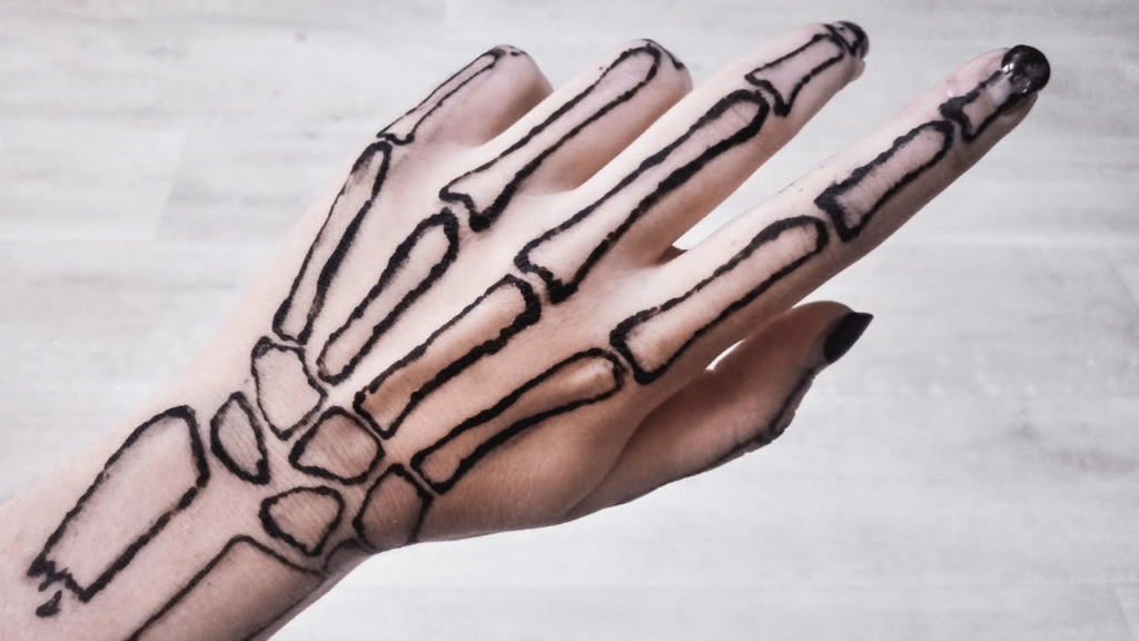 Interesting facts about skeleton tattoos