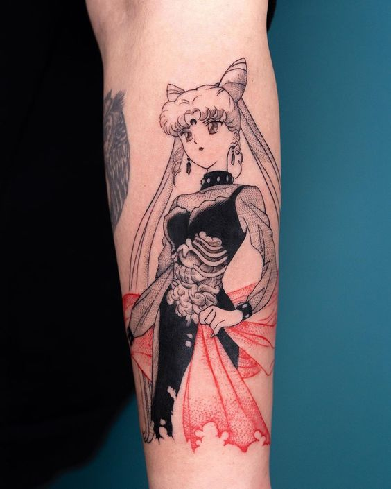 Anime Tattoo Awesomeness on Pinterest