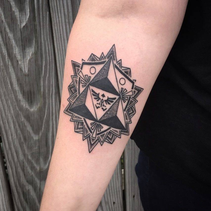 40+ Zelda Triforce Tatuagem Desenhos Para Obter Tinta