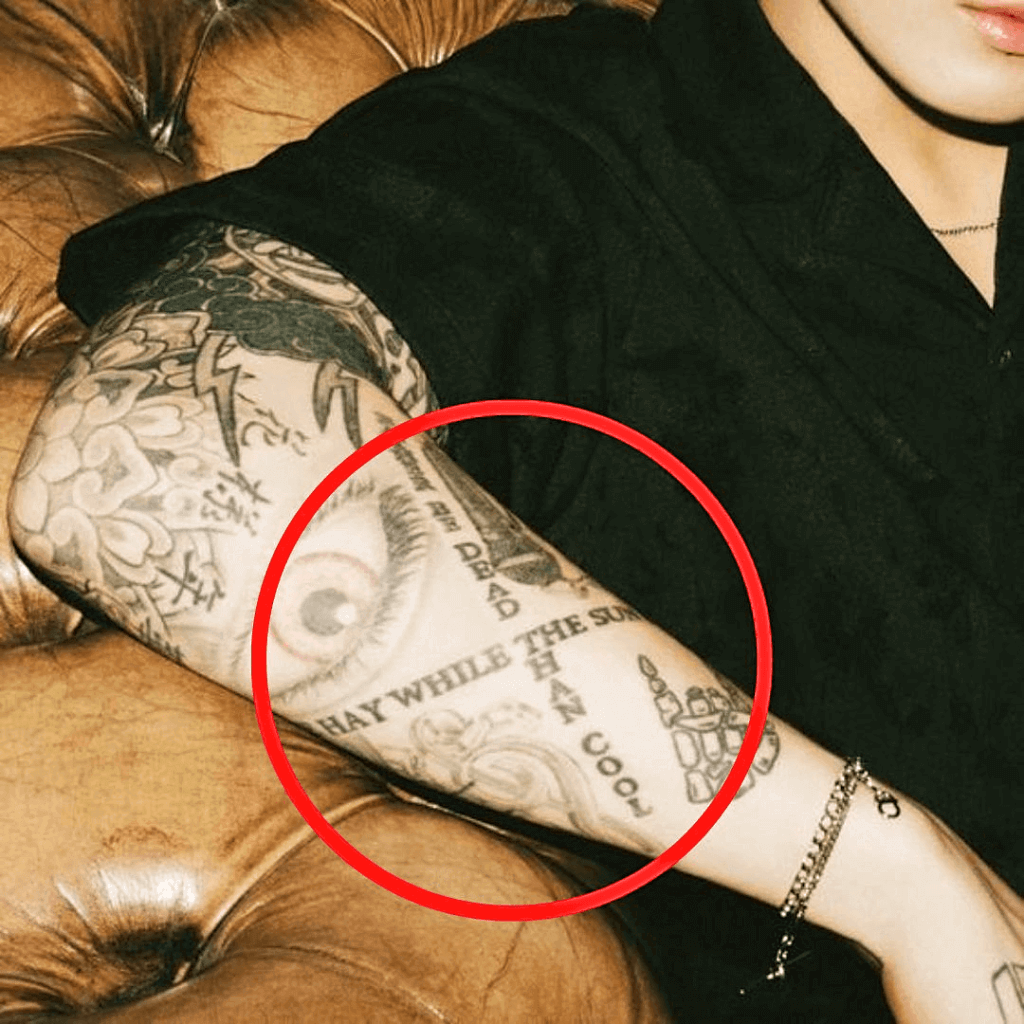 Jungkook spotted with a new tattoo on his hand that spells out 'ARMY' |  allkpop