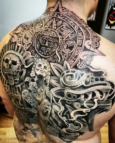 Aztec Calendar Tattoo by KairyMa on DeviantArt