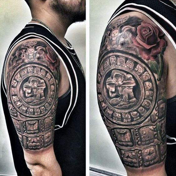 160 Aztec Tattoo Ideas for Men and Women - The Body is a Canvas | Tatuaje  azteca, Tatuajes tribales aztecas, Tatuajes mayas