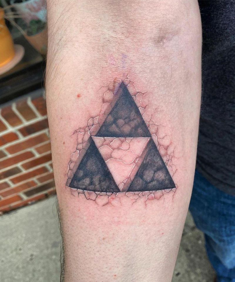 Is The Legend of Zeldas Triforce the hottest gaming tattoo Probably   Polygon
