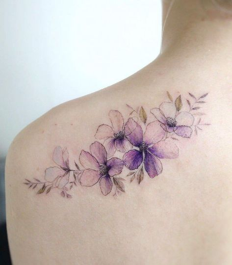 Top 65 Best Violet Tattoo Ideas  2021 Inspiration Guide