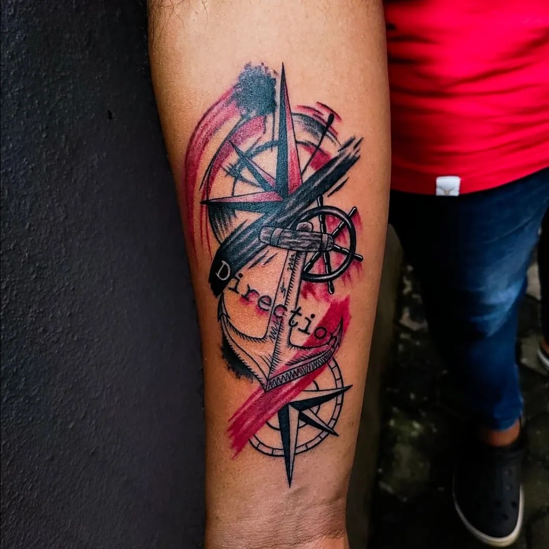 Aggregate 91 nautical compass tattoo meaning best  thtantai2