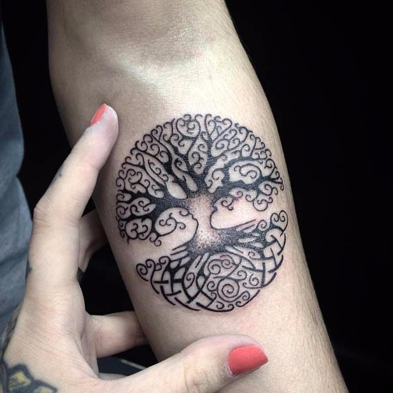 66+ Stunning Yggdrasil Tattoos: Facts, Meanings, Ideas — InkMatch