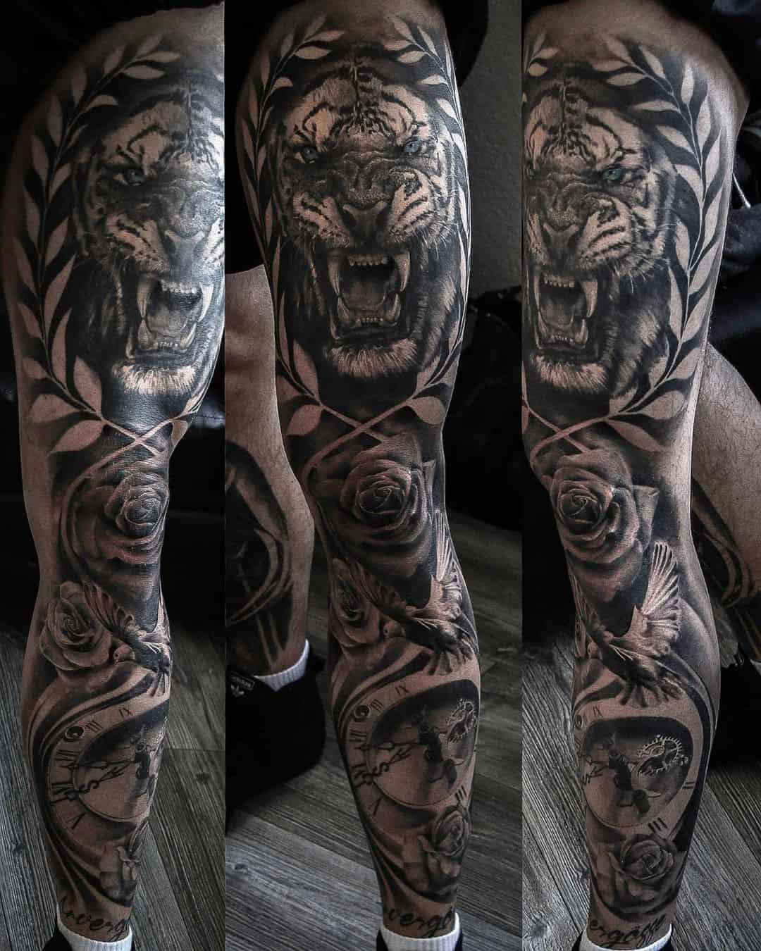 30 Thigh Tattoos for Men That Will Turn Heads in 2023  100 Tattoos