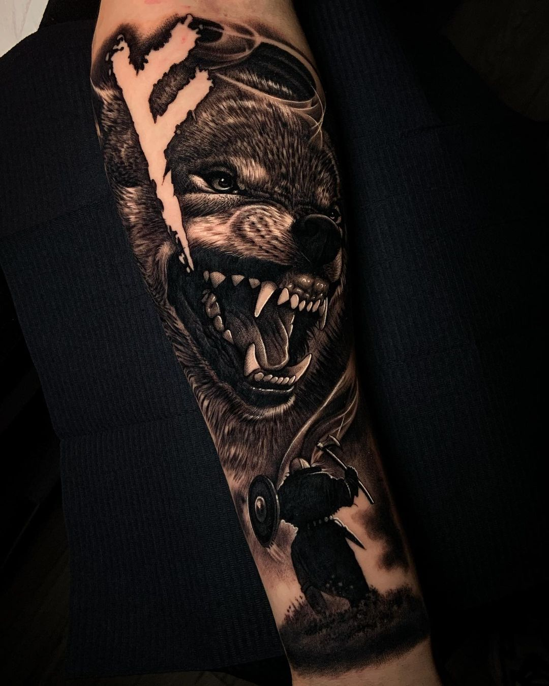 Savage and Scary! 50+ Fenrir Tattoo Ideas & Meanings [2023] — InkMatch