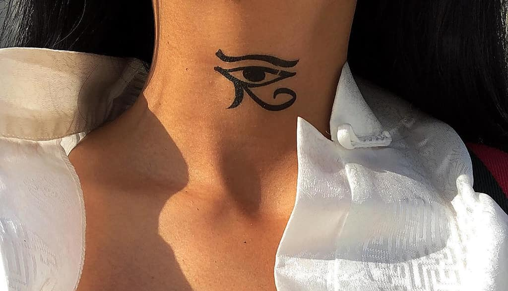 Eye of horus tattoo