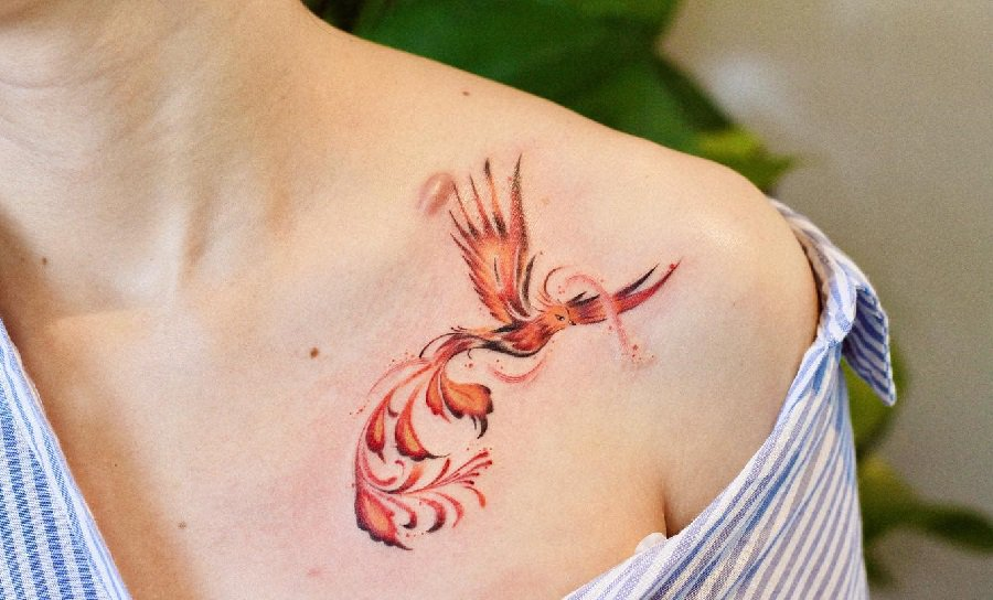 Breathtaking And Unique: 57 Phoenix Tattoos Just For You - InkMatch