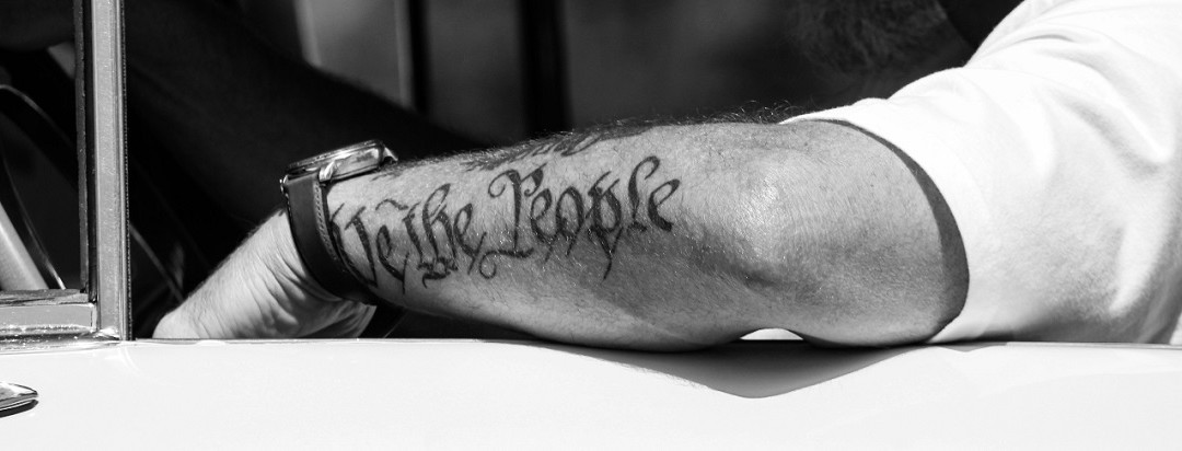 60+ Patriotic & Independent We The People Tattoo Designs [2023]