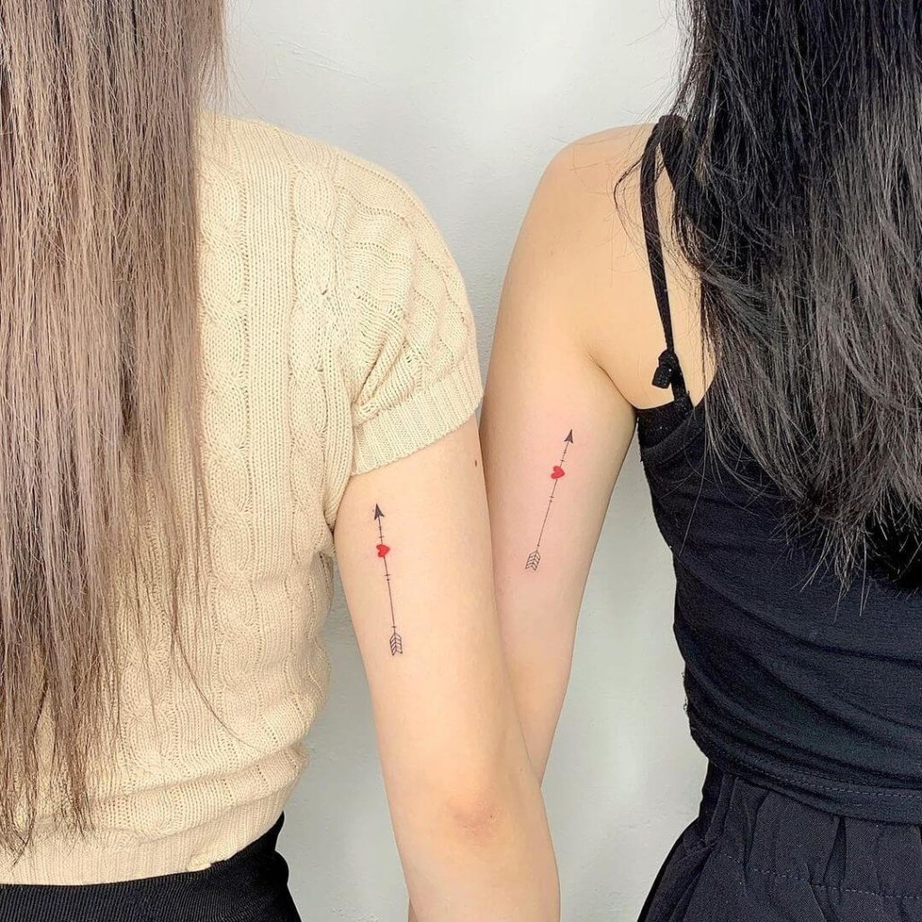  Soulmate matching couple tattoos