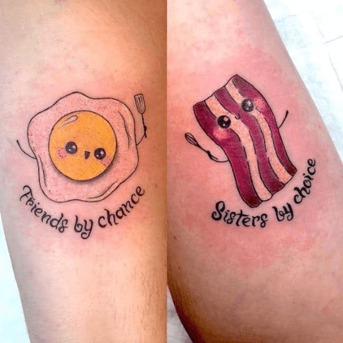 Matching best friend tattoos