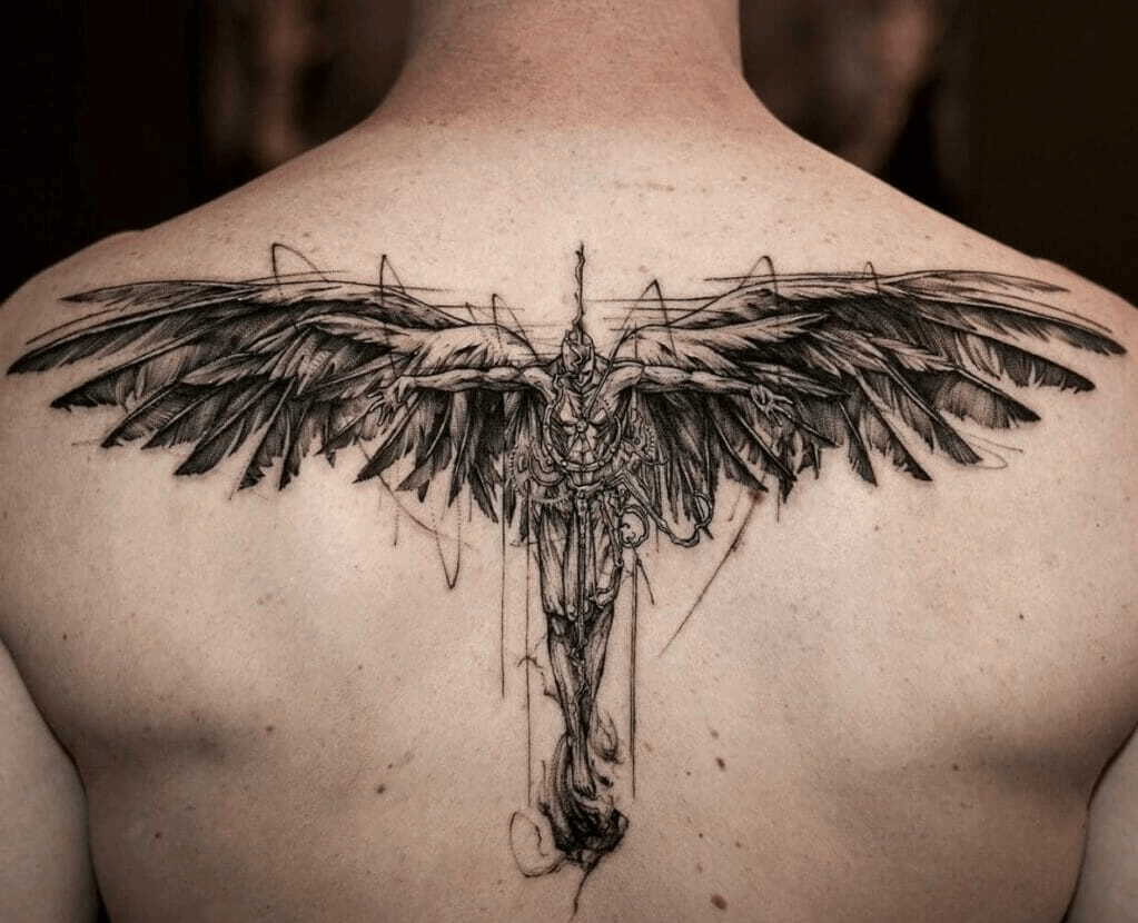 11 Fallen Angel Tattoo Ideas You Have To See To Believe  alexie