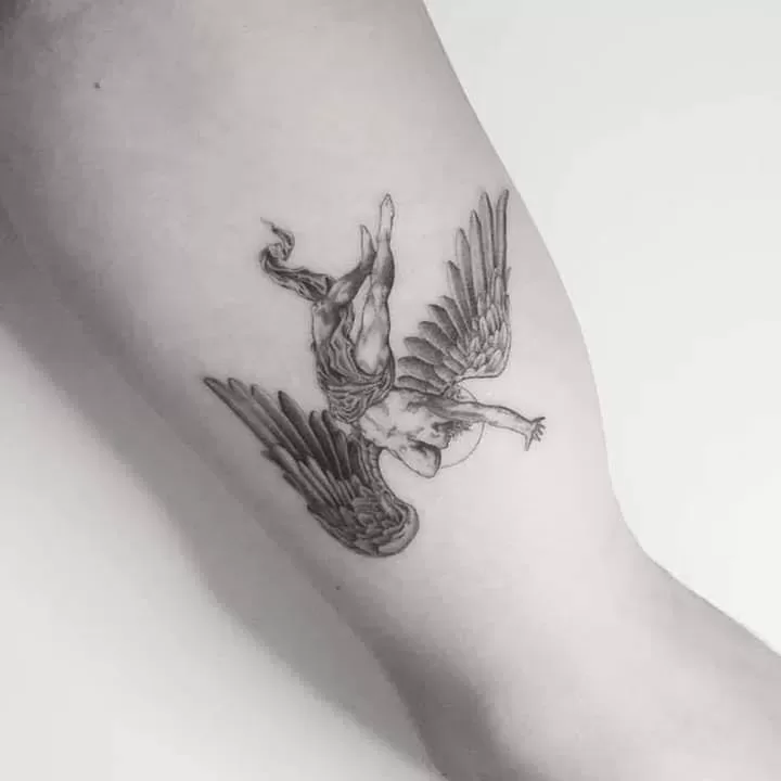 Fallen Angel Tattoo Images Browse 369 Stock Photos  Vectors Free Download  with Trial  Shutterstock