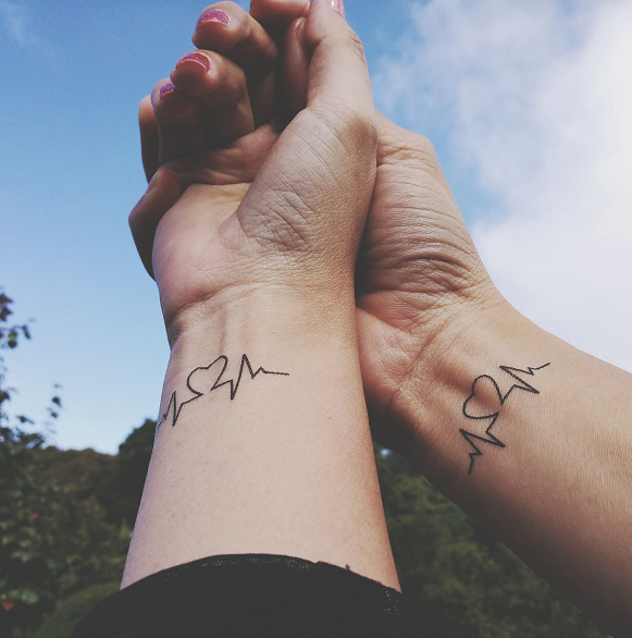 Celebrity Couples and Exes With Matching Tattoos Pics